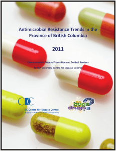 Antimicrobial Resistance Trends in the Province of British Columbia