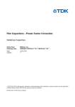 Film Capacitors - Power Factor Correction - DeltaCap Single