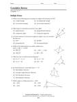 Chapters 1-7 Cumulative Review Worksheet