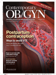 Postpartum contraception