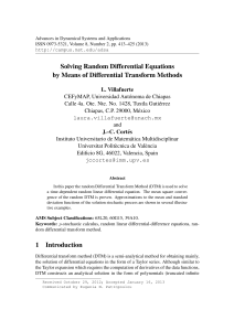 Solving Random Differential Equations by Means of Differential