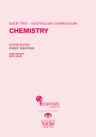 SACE2 Chemistry Workbook Sample Chapter