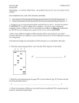 2nd problem set