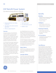 OSP Retrofit Power System
