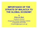 importance of the straits of malacca to the global economy