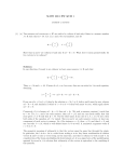 MATH 235.9 HW QUIZ 1 (1) (a) Two nonzero real vectors u, v ∈ R 2