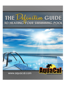 The Definitive Guide to Heating Your Swimming Pool