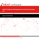 HEAT Endpoint Management and Security Suite 8.4