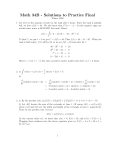 Solutions - UCSB Math