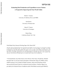 28 pages - World bank documents