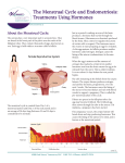 The Menstrual Cycle and Endometriosis