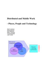 Distributed and Mobile Work