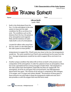 Reading Science! - Spring Branch ISD