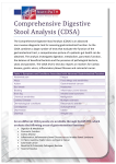 Comprehensive Digestive Stool Analysis (CDSA)