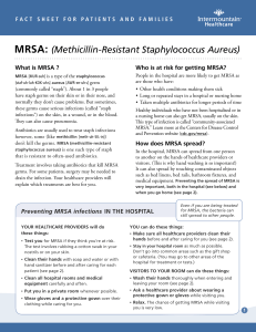 MRSA - Intermountain Healthcare