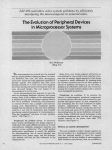 The Evolution of Peripheral Devices inMicroprocessor Systems