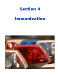 Section 4 Immunization