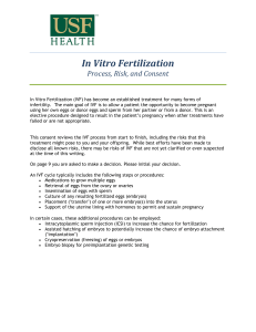 In Vitro Fertilization