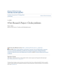 4 Part Research Project: Cholecystokinin