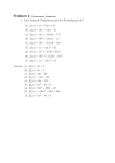 Problem 1: First derivative: Productrule