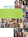 Protecting Climate Progress - League of Conservation Voters
