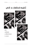Unit 4: Classical music! - Music Second Grade