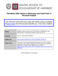 AdamsSafe Harbors - Digital Access to Scholarship at Harvard