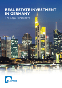 REAL ESTATE INVESTMENT IN GERMANy
