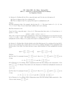 selected solutions to Homework 11