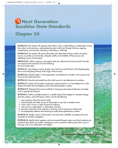 Next Generation Sunshine State Standards Chapter 24