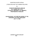 8th Inaugural Lecture - 1988 by Prof. C E Nnolim