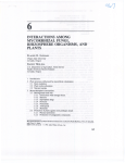 interactions among mycorrhizal fungi, rhizosphere organisms