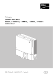 SUNNY TRIPOWER 8000TL/10000TL/12000TL/15000TL