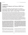 CONSENSUS Guidelines for Diagnosis and Therapy of MEN Type 1