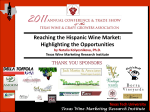 Reaching the Hispanic Wine Market