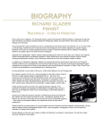 biography - Richard Glazier