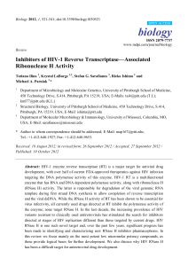 Inhibitors of HIV-1 Reverse Transcriptase—Associated