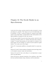 Chapter 19. The Goods Market in an Open Economy
