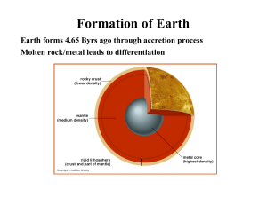 Geologic History