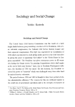 Sociology and Social Change - Soka University Repository