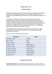 PAPER 2 UNIT 1 (1.3) Child Development Developmental