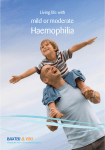 Living life with mild or moderate Haemophilia