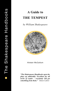 the tempest - The Shakespeare Handbooks