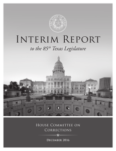 house committee on - Texas House of Representatives