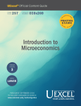 Introduction to Microeconomics - MyExcelsior