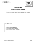 Chapter # 5 Irregular Heartbeats