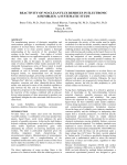 REACTIVITY OF NO-CLEAN FLUX RESIDUES IN