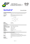 Technical Data Sheet - Lučební závody Kolín