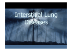 Interstitial Lung Diseases