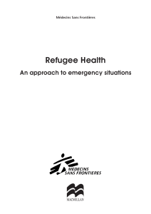 Refugee Health - the MSF Refbooks Site